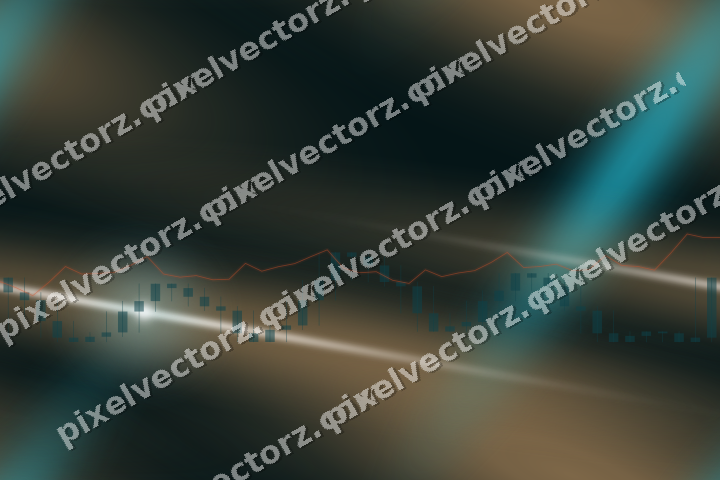 Nahtloser Neon Diagramm Hintergrund in Petrol und Orange