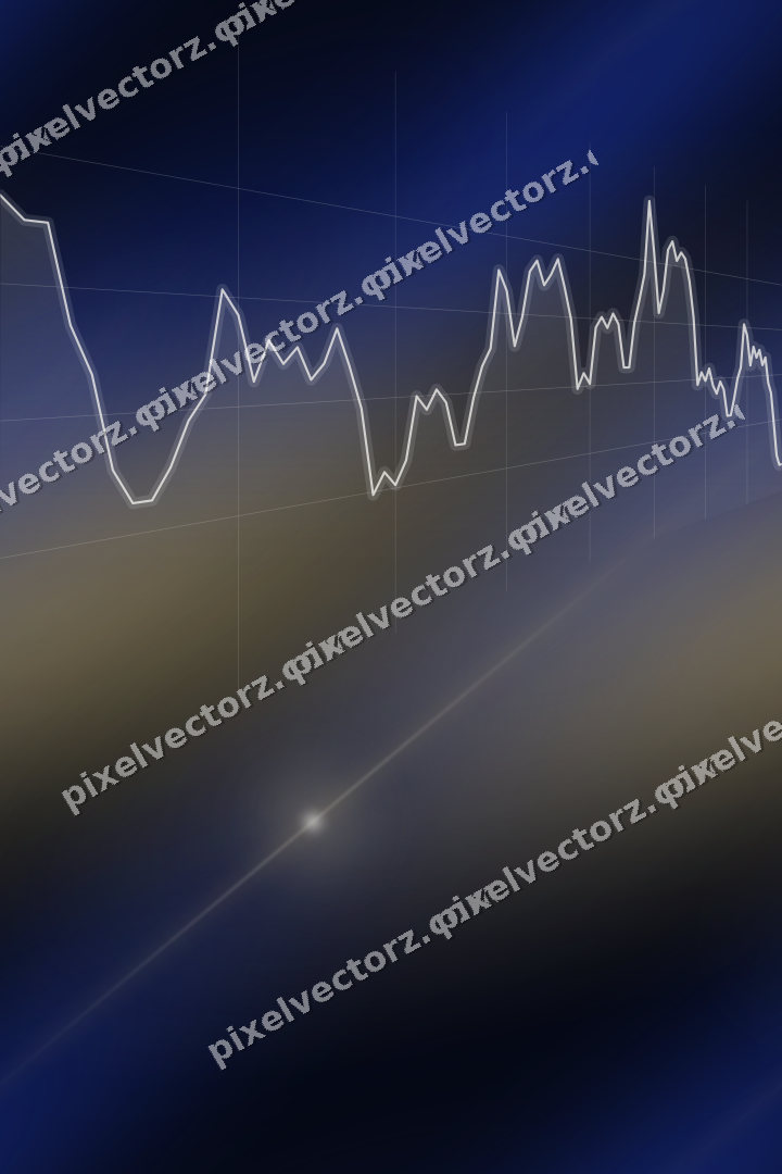 Nahtloser Neon Diagramm Hintergrund in Bernstein und Blau