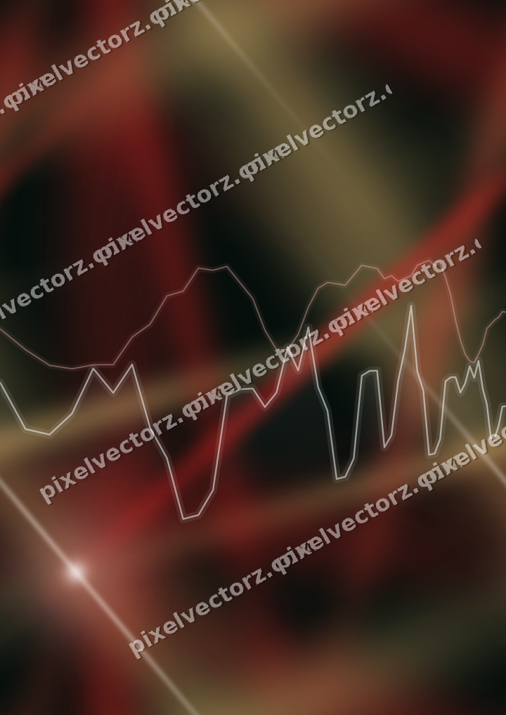 Nahtloser Neon Diagramm Hintergrund in Rot und Grün