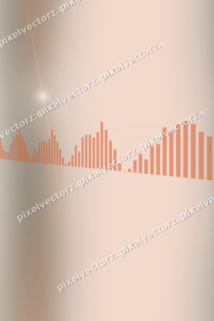 Nahtloser Pastell Diagramm Hintergrund in Orange und Petrol