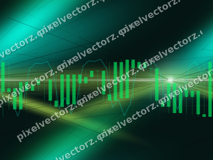 Nahtloser Neon Diagramm Hintergrund in Grün und Limette