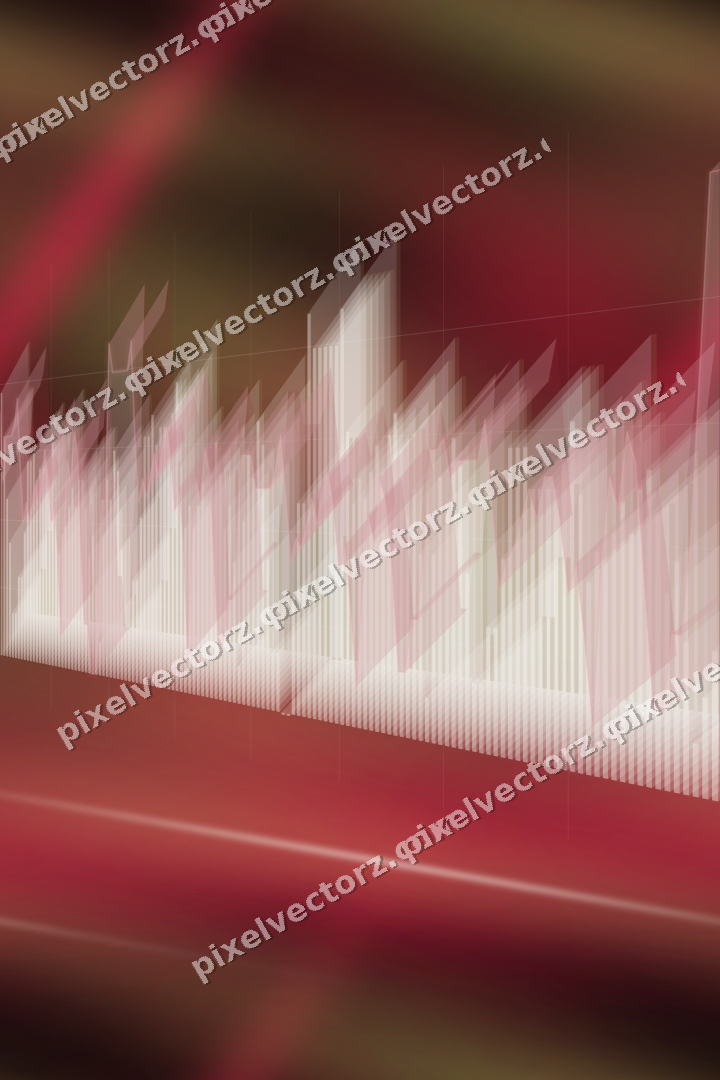 Nahtloser Neon Diagramm Hintergrund in Rosa und Rot