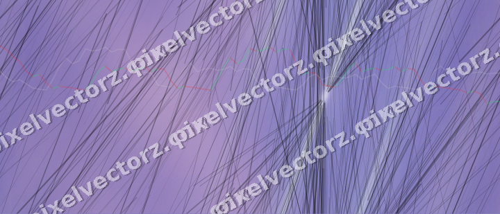 Nahtloser Neon Diagramm Hintergrund in Violett und Blau