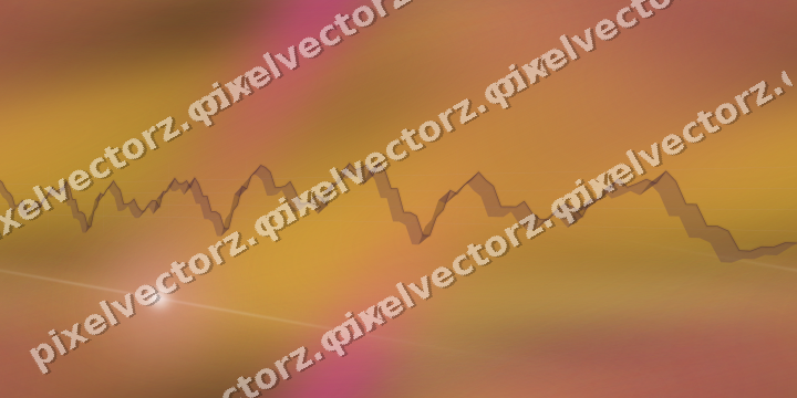 Nahtloser Neon Diagramm Hintergrund in Magenta und Bernstein