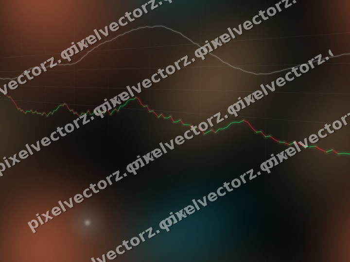 Nahtloser Neon Diagramm Hintergrund in Petrol und Orange
