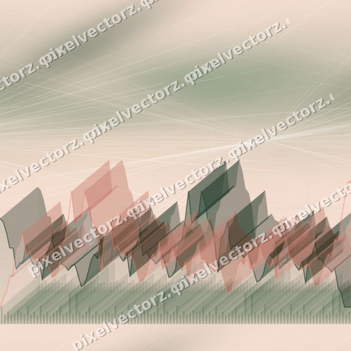 Nahtloser Pastell Diagramm Hintergrund in Dunkelgrün und Rot