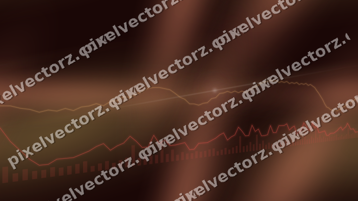 Nahtloser Neon Diagramm Hintergrund in Rot und Orange