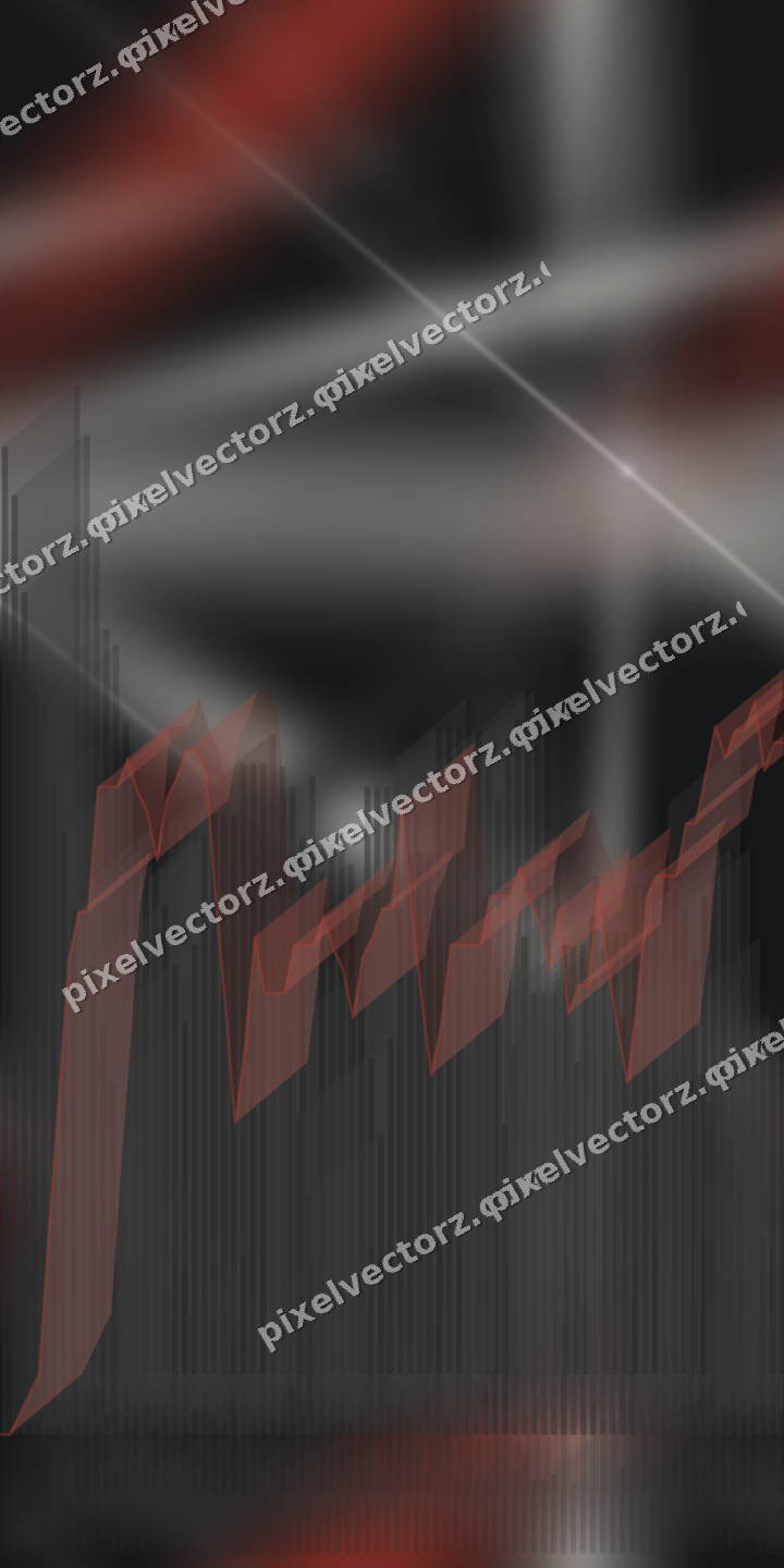 Nahtloser Neon Diagramm Hintergrund in Rot und Blassbernstein