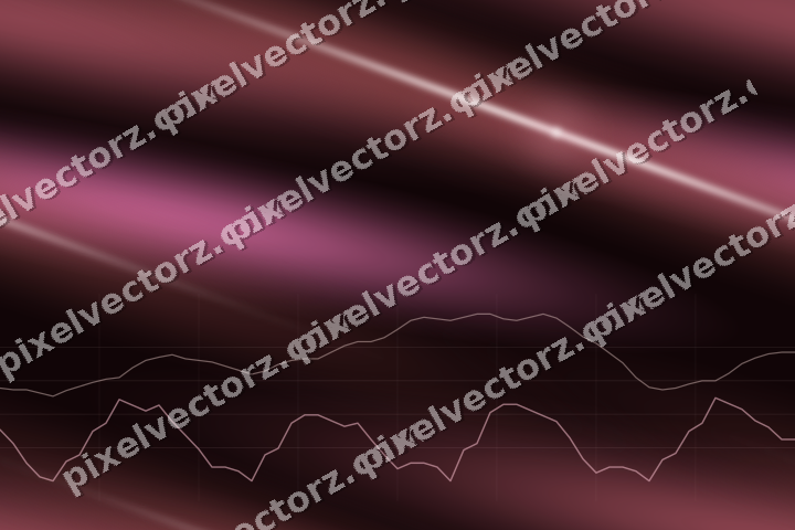 Nahtloser Neon Diagramm Hintergrund in Rosa und Rot
