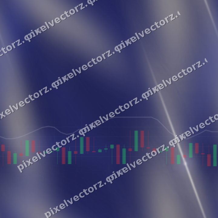 Nahtloser Neon Diagramm Hintergrund in Dunkelblau und Bernstein