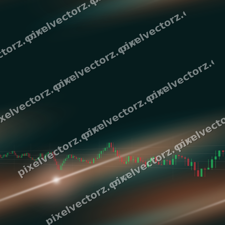 Nahtloser Neon Diagramm Hintergrund in Orange und Petrol