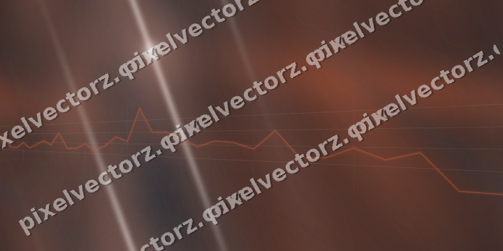 Nahtloser Neon Diagramm Hintergrund in Orange und Türkis