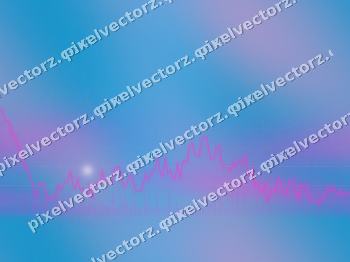 Nahtloser Neon Diagramm Hintergrund in Magenta und Violett