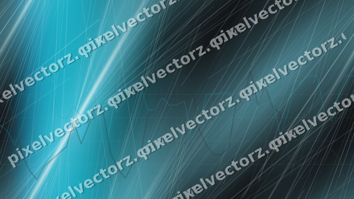 Nahtloser Neon Diagramm Hintergrund in Blau und Petrol