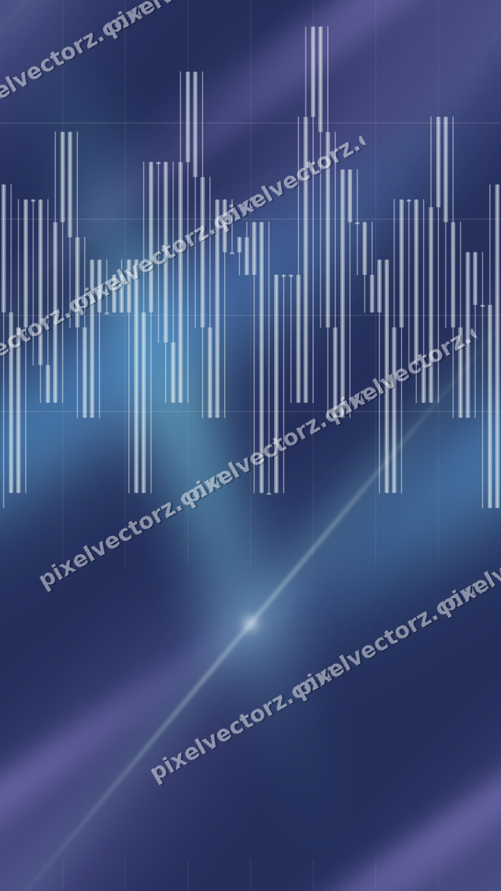 Nahtloser Neon Diagramm Hintergrund in Blau und Türkis