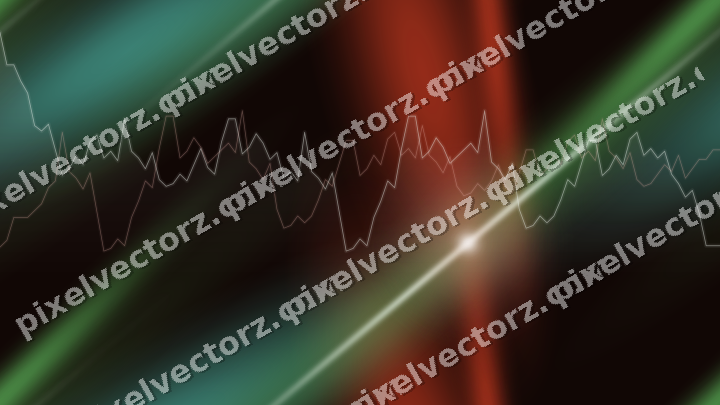 Nahtloser Neon Diagramm Hintergrund in Rot und Orange