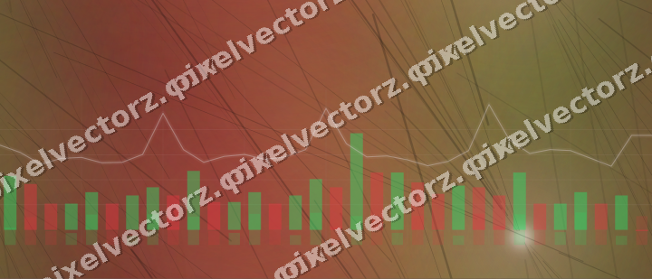 Nahtloser Neon Diagramm Hintergrund in Rot und Grün