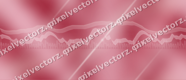 Nahtloser Neon Diagramm Hintergrund in Blassrosa und Blassrot