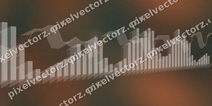 Nahtloser Neon Diagramm Hintergrund in Orange und Petrol