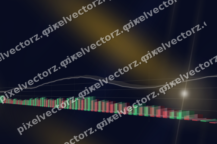 Nahtloser Neon Diagramm Hintergrund in Bernstein und Blau