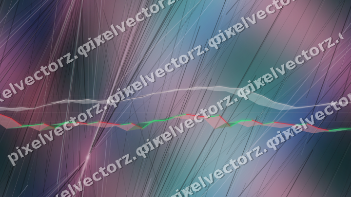 Nahtloser Neon Diagramm Hintergrund in Rosa und Bernstein