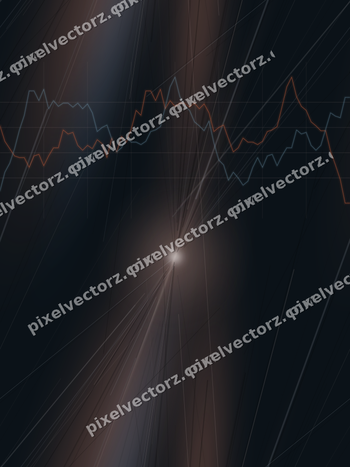 Nahtloser Neon Diagramm Hintergrund in Orange und Türkis