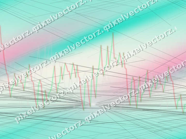 Nahtloser Pastell Diagramm Hintergrund in Rosa und Orange