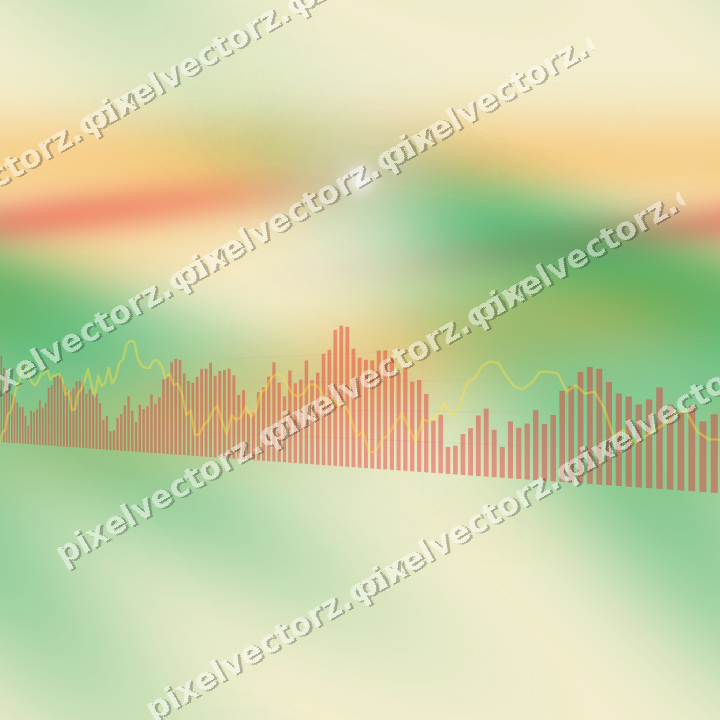 Nahtloser Pastell Diagramm Hintergrund in Rot und Orange