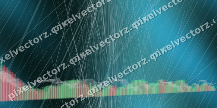 Nahtloser Neon Diagramm Hintergrund in Türkis und Petrol