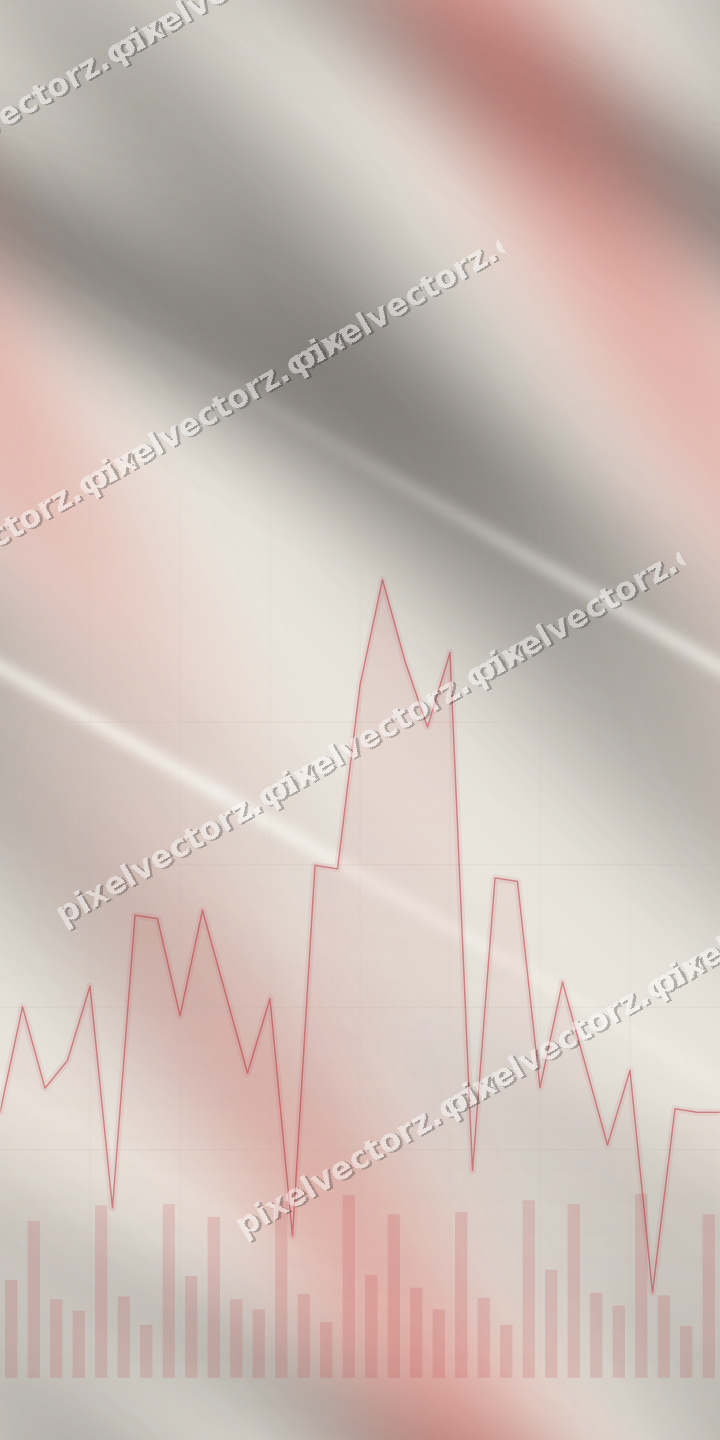 Nahtloser Pastell Diagramm Hintergrund in Rot und Blassbernstein