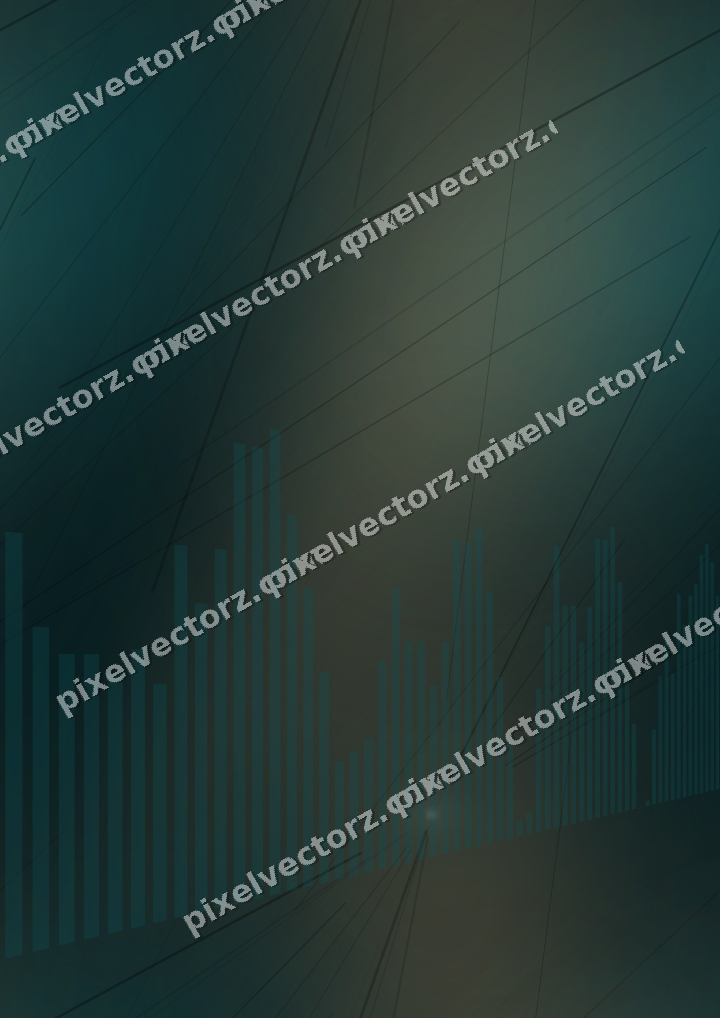 Nahtloser Neon Diagramm Hintergrund in Petrol und Orange