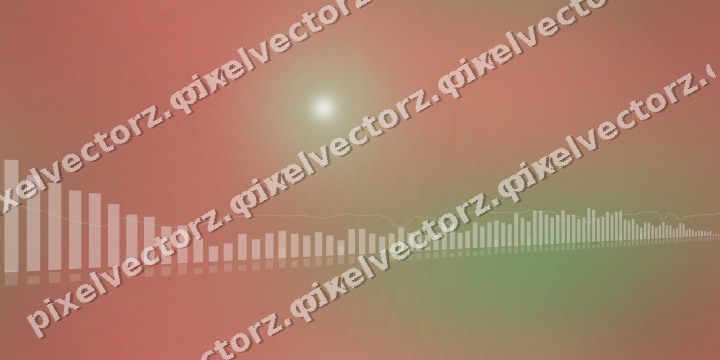 Nahtloser Neon Diagramm Hintergrund in Grün und Rot