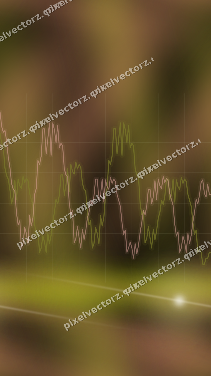 Nahtloser Neon Diagramm Hintergrund in Gelb und Rot