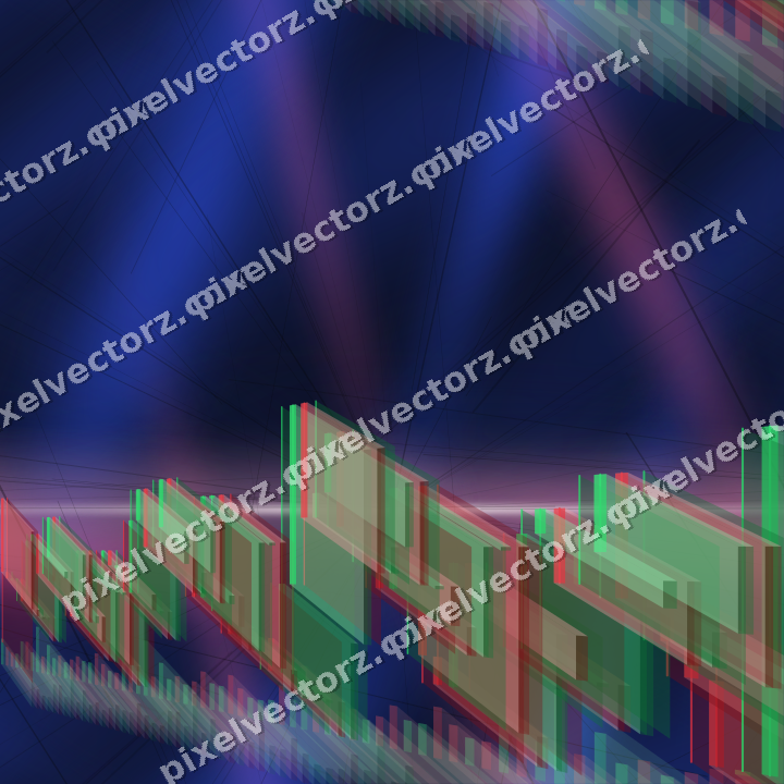 Nahtloser Neon Diagramm Hintergrund in Rosa und Blau