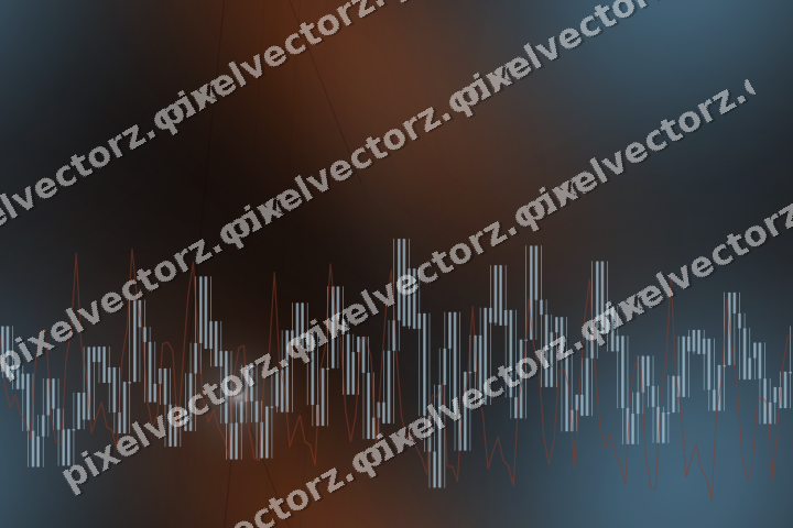 Nahtloser Neon Diagramm Hintergrund in Türkis und Rot