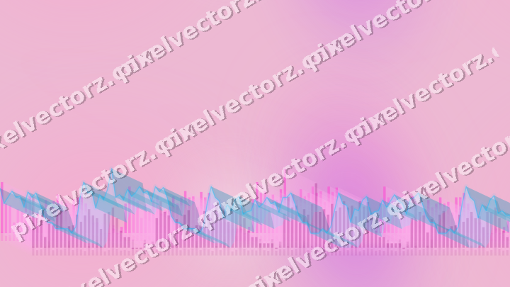 Nahtloser Pastell Diagramm Hintergrund in Magenta und Violett