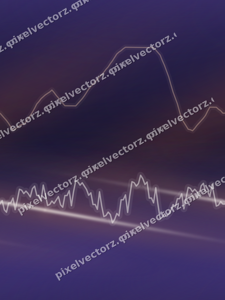 Nahtloser Neon Diagramm Hintergrund in Orange und Blau