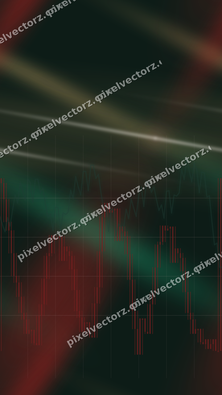 Nahtloser Neon Diagramm Hintergrund in Rot und Grün