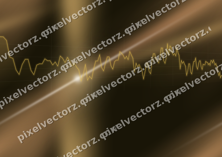 Nahtloser Neon Diagramm Hintergrund in Bernstein und Orange