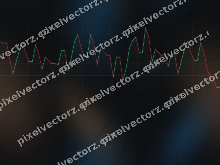 Nahtloser Neon Diagramm Hintergrund in Blau und Orange