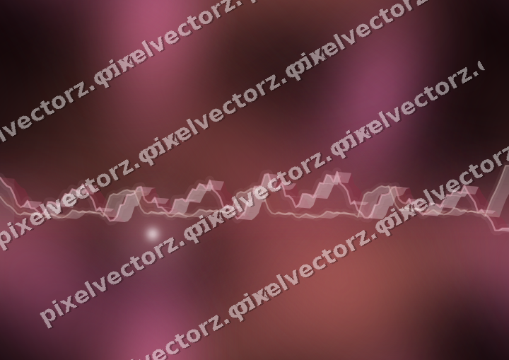 Nahtloser Neon Diagramm Hintergrund in Rosa und Rot