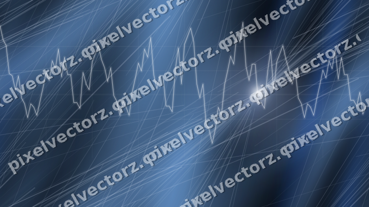 Nahtloser Neon Diagramm Hintergrund in Blau
