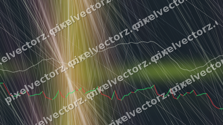 Nahtloser Neon Diagramm Hintergrund in Limette und Bernstein