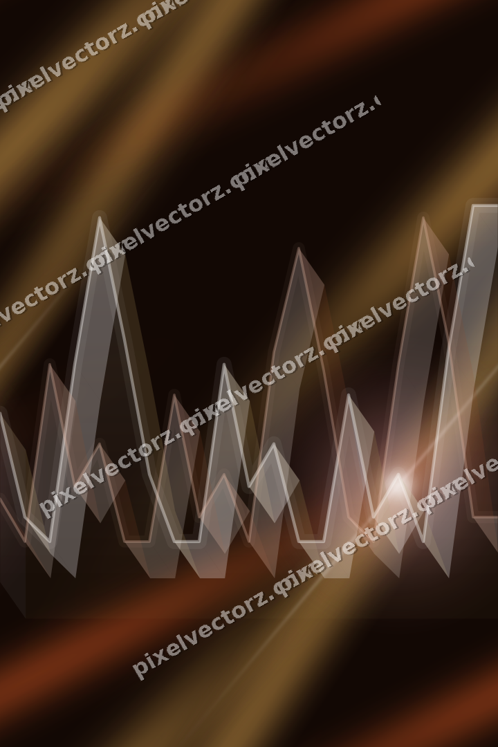Nahtloser Neon Diagramm Hintergrund in Rot und Orange