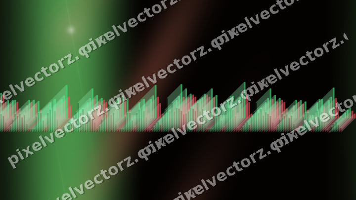Nahtloser Neon Diagramm Hintergrund in Rot und Orange