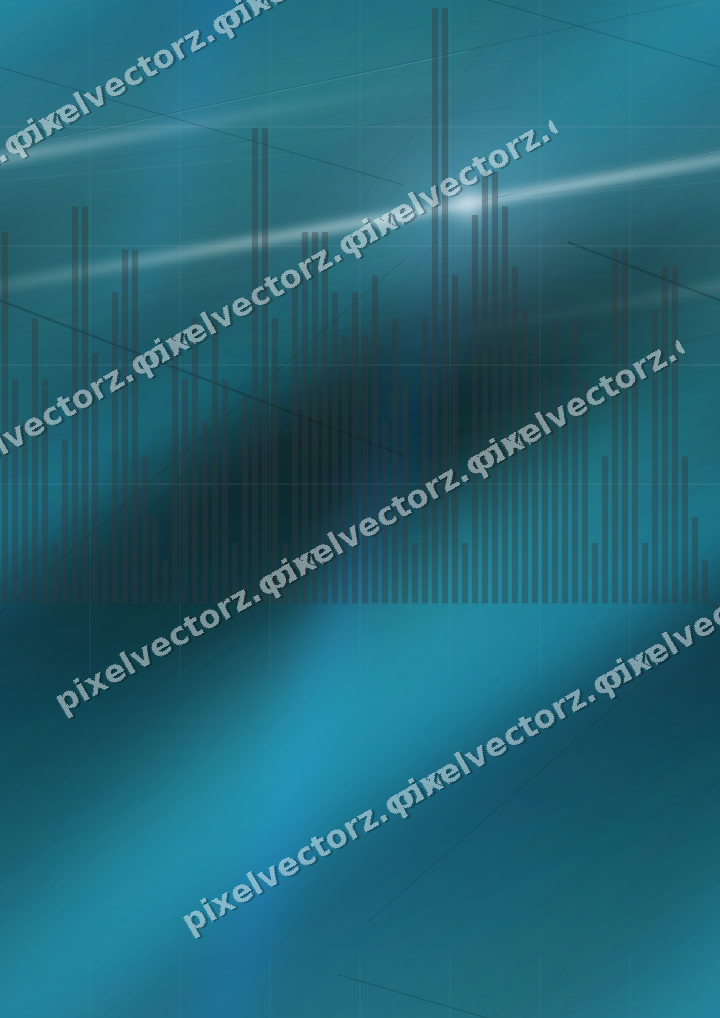 Nahtloser Neon Diagramm Hintergrund in Blau und Petrol