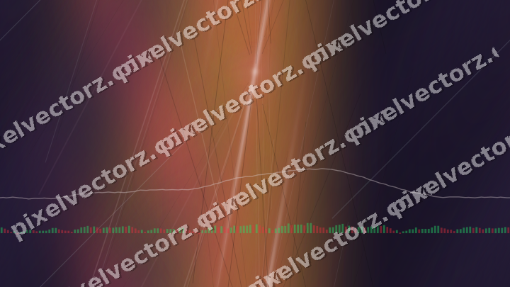 Nahtloser Neon Diagramm Hintergrund in Rosa und Bernstein