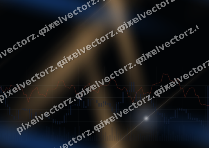 Nahtloser Neon Diagramm Hintergrund in Blau und Rot