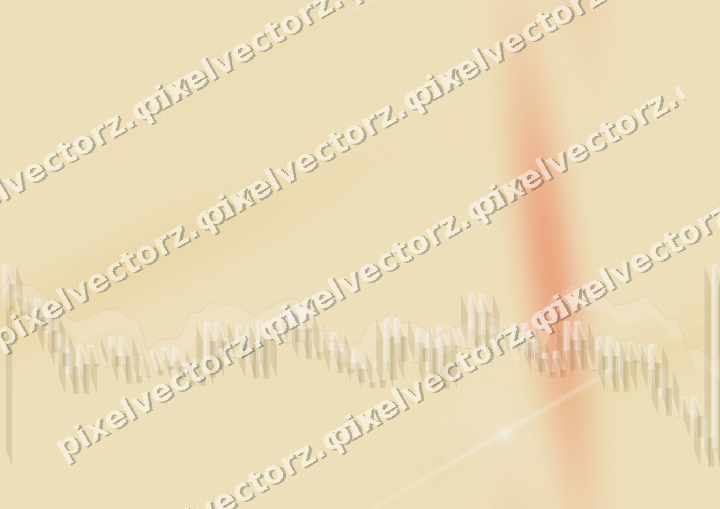 Nahtloser Pastell Diagramm Hintergrund in Rot und Orange