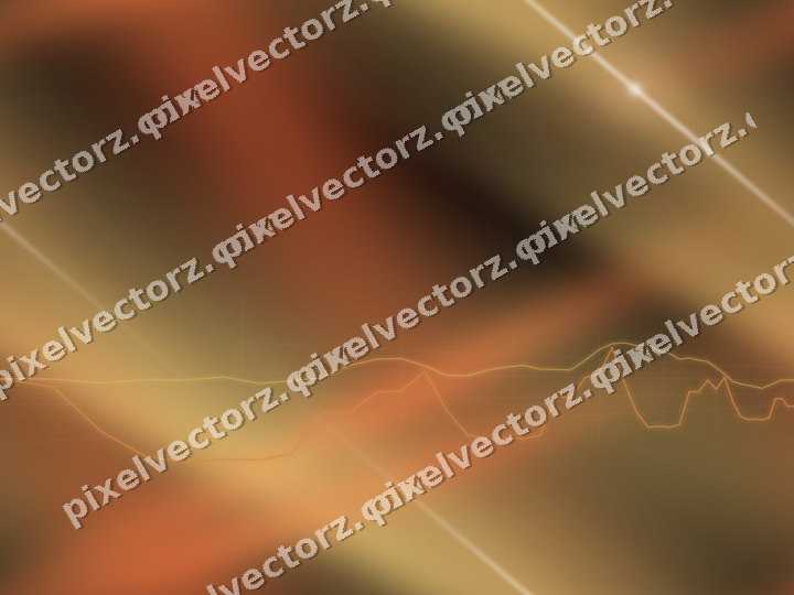 Nahtloser Neon Diagramm Hintergrund in Orange und Bernstein
